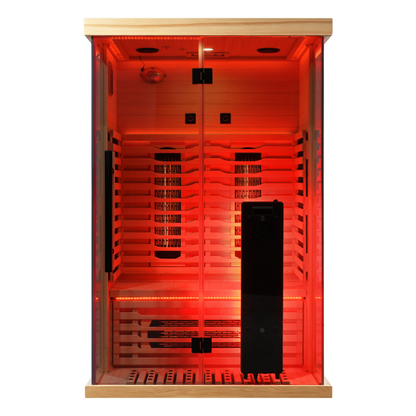 Blisspod Vantaa RED 2-Person Full-Spectrum Infrared Sauna