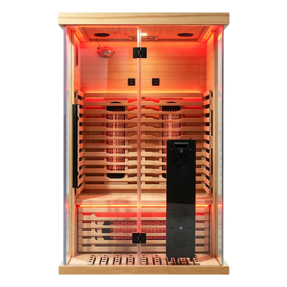 Blisspod Vantaa RED 2-Person Full-Spectrum Infrared Sauna