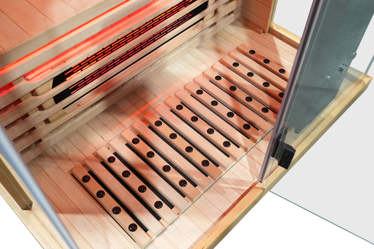 Blisspod Vantaa RED 2-Person Full-Spectrum Infrared Sauna