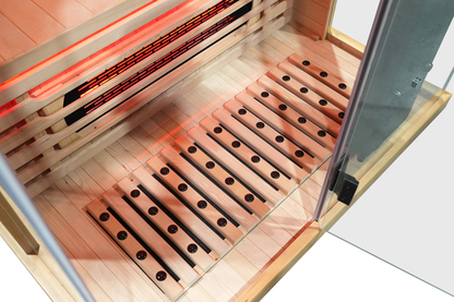 Blisspod Vantaa RED 2-Person Full-Spectrum Infrared Sauna