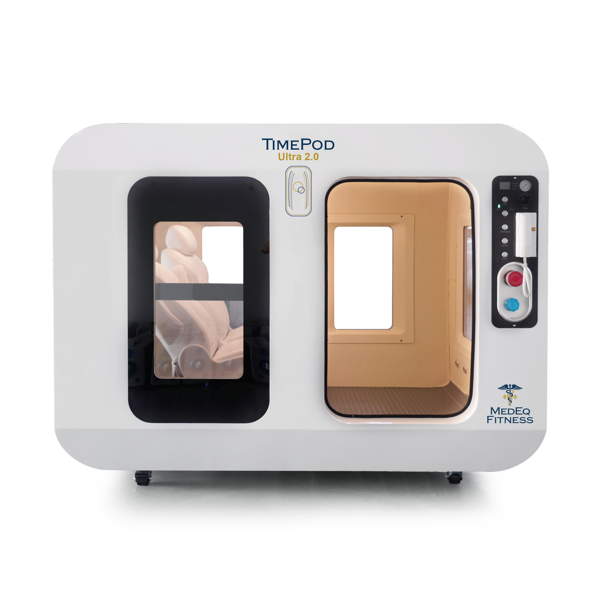 TimePod Ultra 2™ 2-Person Hard-Shell Hyperbaric Chamber, 2.0 ATA