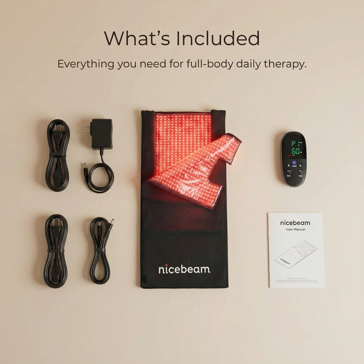 Nicebeam Full Body Red & Near-Infrared Light Bag