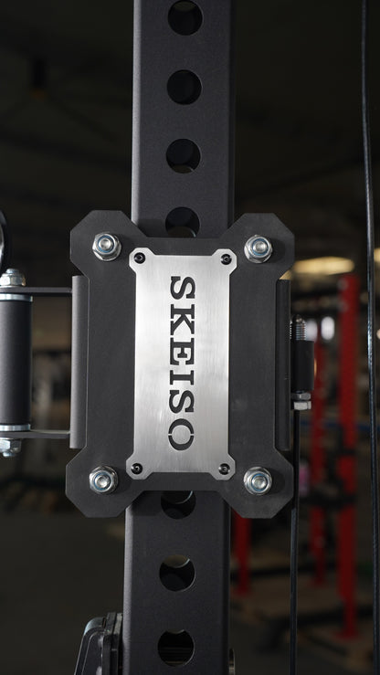 SKS-2 Half Rack Functional Trainer with Dual Weight Stacks